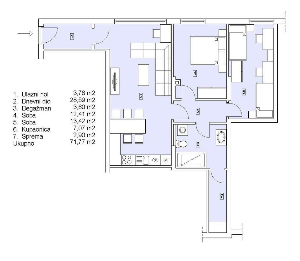 Apartments Mobine Metković Екстериор снимка
